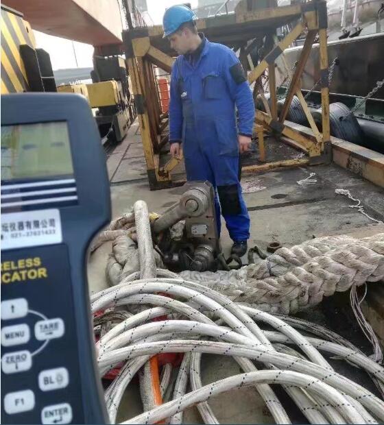 500t无线手持测力计_船舶起重用大吨位5000kn拉力计